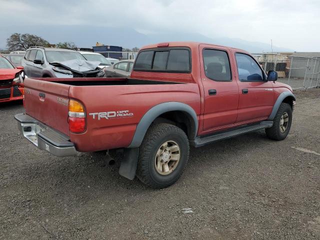5TEGN92N92Z034020 - 2002 TOYOTA TACOMA DOUBLE CAB PRERUNNER RED photo 3