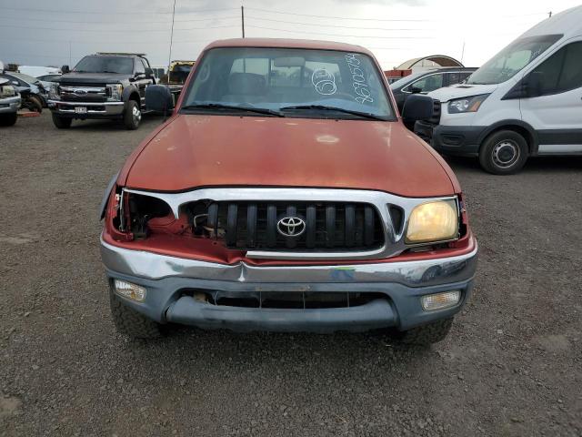 5TEGN92N92Z034020 - 2002 TOYOTA TACOMA DOUBLE CAB PRERUNNER RED photo 5