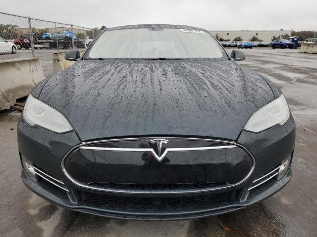 5YJSA1DN6DFP21044 - 2013 TESLA MODEL S GREEN photo 5