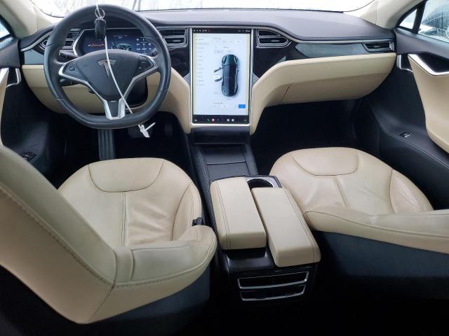 5YJSA1DN6DFP21044 - 2013 TESLA MODEL S GREEN photo 8