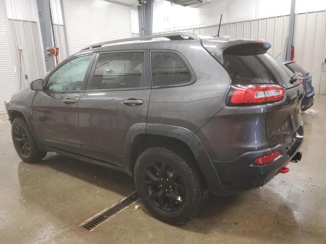 1C4PJMBS6GW153510 - 2016 JEEP CHEROKEE TRAILHAWK GRAY photo 2