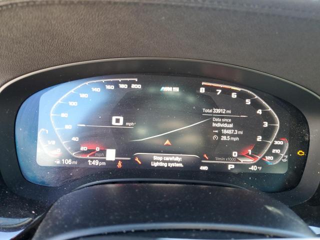 WBSJF0C01LCD36012 - 2020 BMW M5 BASE Schwarz Foto 9