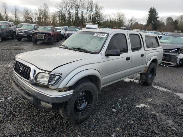 5TEGN92N23Z229202 - 2003 TOYOTA TACOMA DOUBLE CAB PRERUNNER SILVER photo 1