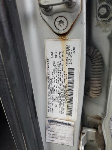 5TEGN92N23Z229202 - 2003 TOYOTA TACOMA DOUBLE CAB PRERUNNER SILVER photo 12