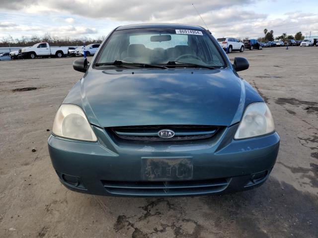 KNADC125546294695 - 2004 KIA RIO BLUE photo 5