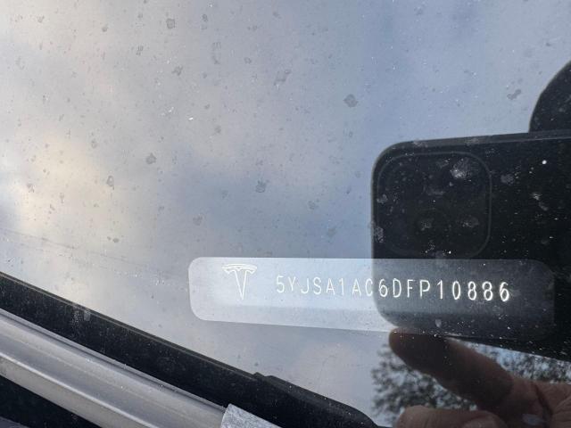 5YJSA1AC6DFP10886 - 2013 TESLA MODEL S 灰色 照片 10