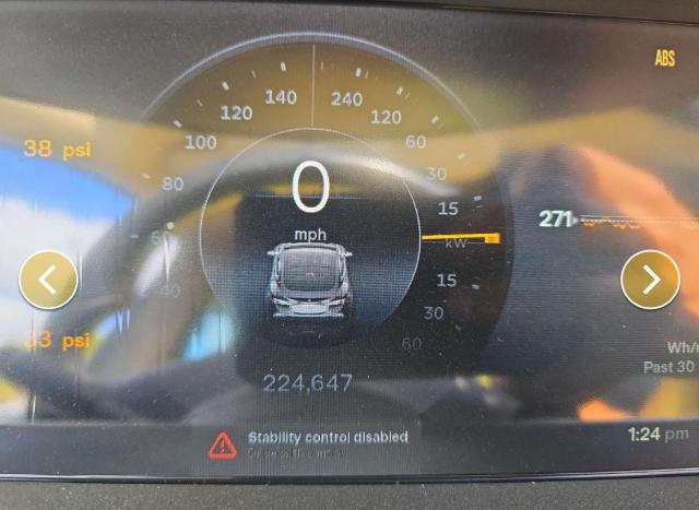 5YJSA1AC6DFP10886 - 2013 TESLA MODEL S 灰色 照片 8