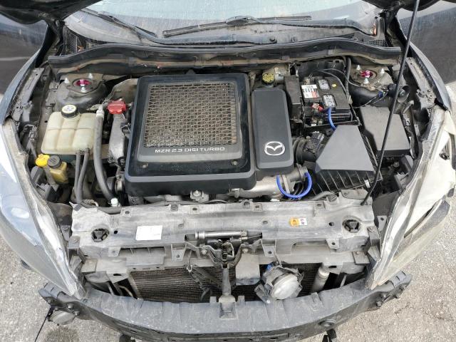 JM1BL1L45D1736565 - 2013 MAZDA SPEED 3 BLACK photo 11