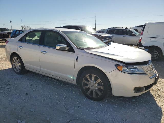 3LNHL2GC1BR769420 - 2011 LINCOLN MKZ WHITE photo 4