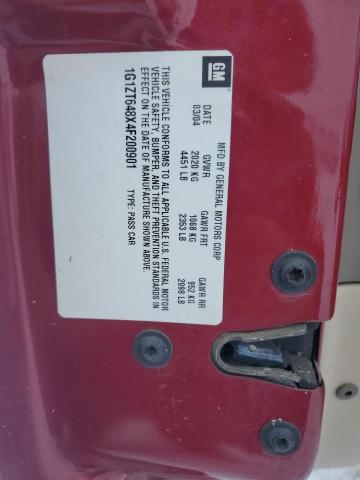 1G1ZT648X4F200901 - 2004 CHEVROLET MALIBU MAXX LS 红色 照片 13