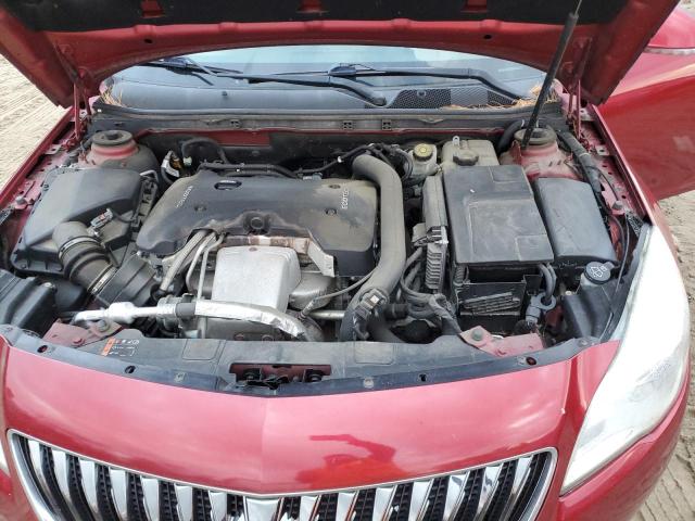 2G4GK5EX7F9158342 - 2015 BUICK REGAL RED photo 11
