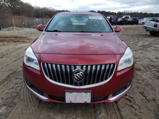 2G4GK5EX7F9158342 - 2015 BUICK REGAL RED photo 5