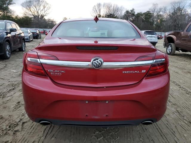 2G4GK5EX7F9158342 - 2015 BUICK REGAL RED photo 6