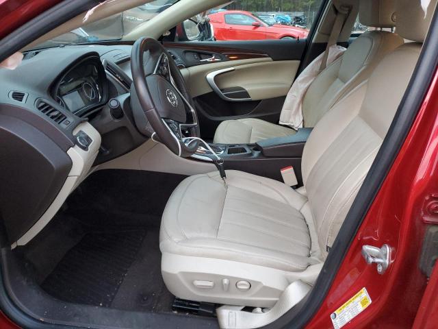 2G4GK5EX7F9158342 - 2015 BUICK REGAL RED photo 7