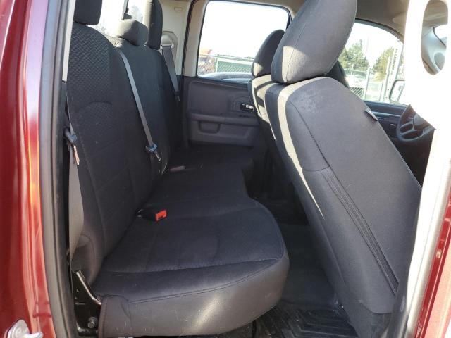 1C6RR7GT8KS732381 - 2019 RAM 1500 CLASS SLT მუქწითელი ფოტო 10