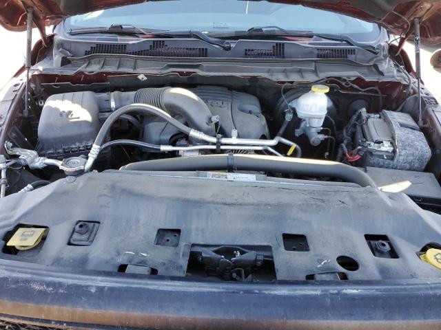 1C6RR7GT8KS732381 - 2019 RAM 1500 CLASS SLT მუქწითელი ფოტო 11