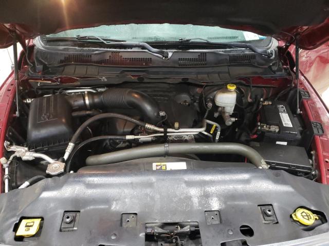 1C6RR7GT3ES321913 - 2014 RAM 1500 SLT BURGUNDY photo 11