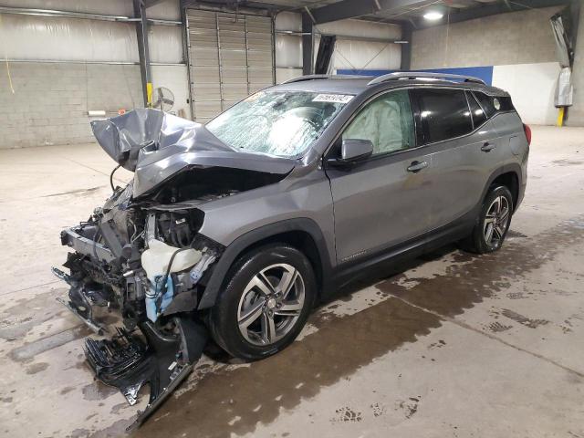 3GKALPEV7LL236357 - 2020 GMC TERRAIN SLT SILVER photo 1