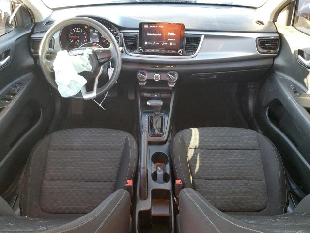 3KPA24AD3NE485871 - 2022 KIA RIO LX SILVER photo 8