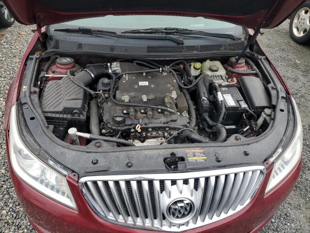 1G4GE5EV0AF189454 - 2010 BUICK LACROSSE CXS BURGUNDY photo 11