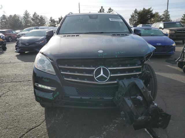 4JGDA5HBXDA192430 - 2013 MERCEDES-BENZ ML 350 4MATIC BLACK photo 5
