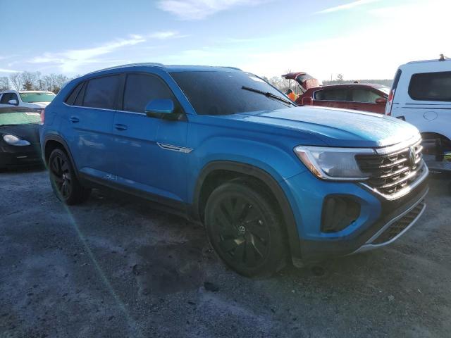 1V2JE2CA5RC214966 - 2024 VOLKSWAGEN ATLAS CROS SE Синій фото 4