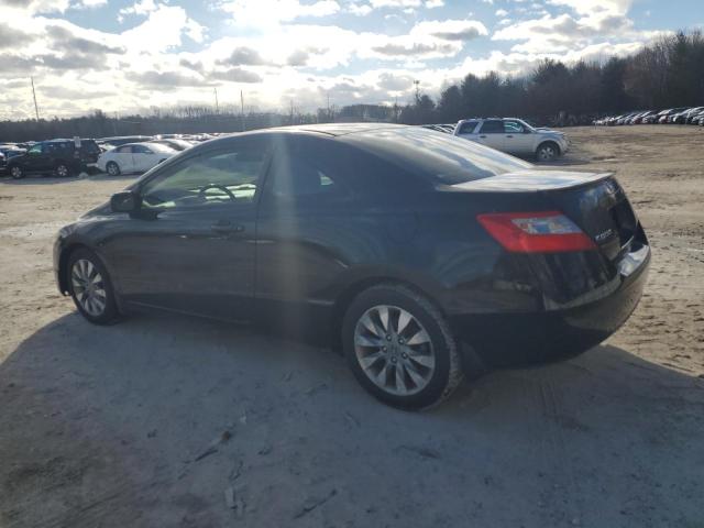 2HGFG1B9XAH505470 - 2010 HONDA CIVIC EXL შავი ფოტო 2