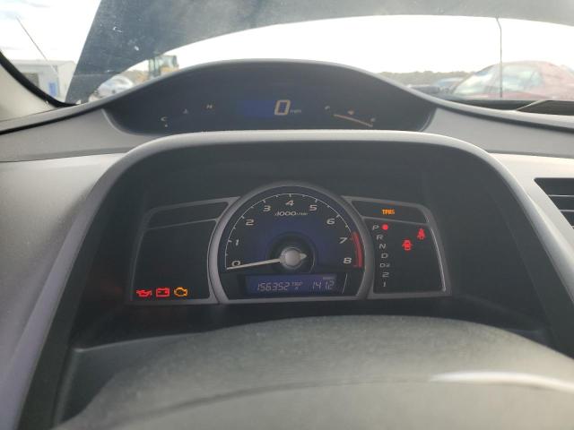 2HGFG1B9XAH505470 - 2010 HONDA CIVIC EXL შავი ფოტო 9