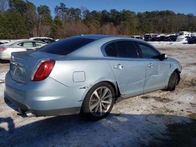 1LNHM93R69G623418 - 2009 LINCOLN MKS BLUE photo 3