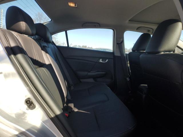 19XFB2F98FE055365 - 2015 HONDA CIVIC EXL ვერცხლისფერი ფოტო 10