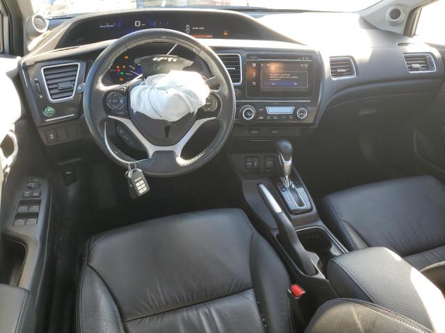 19XFB2F98FE055365 - 2015 HONDA CIVIC EXL ვერცხლისფერი ფოტო 8