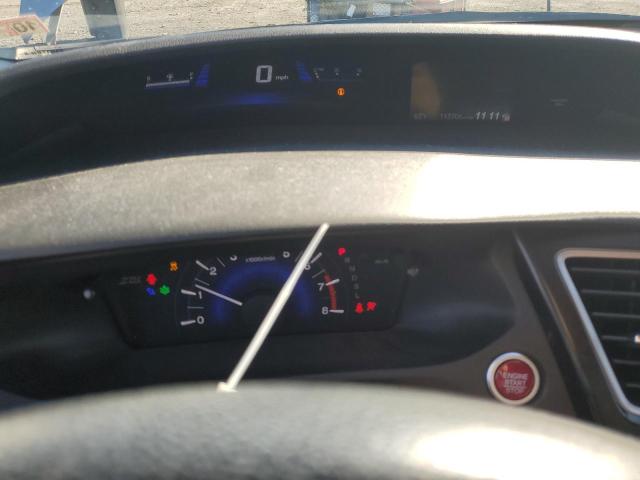 19XFB2F98FE055365 - 2015 HONDA CIVIC EXL ვერცხლისფერი ფოტო 9