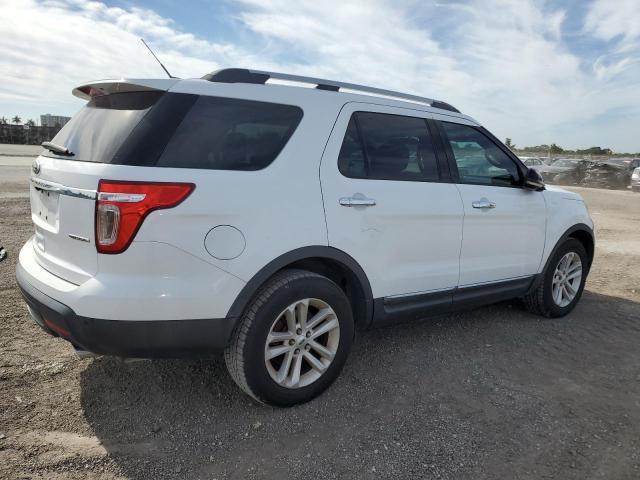 1FM5K7D8XDGA71580 - 2013 FORD EXPLORER XLT Beyaz fotoğraf 3