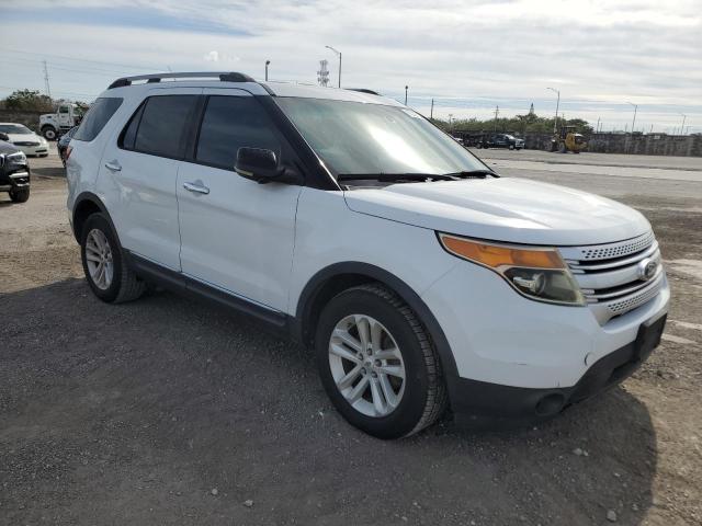 1FM5K7D8XDGA71580 - 2013 FORD EXPLORER XLT Beyaz fotoğraf 4