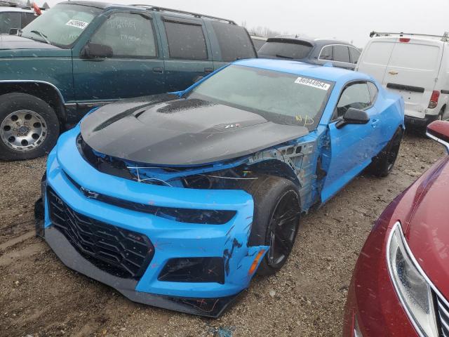 1G1FJ1R69N0128290 - 2022 CHEVROLET CAMARO ZL1 蓝色 照片 1