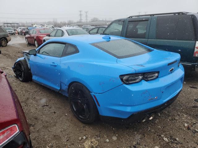 1G1FJ1R69N0128290 - 2022 CHEVROLET CAMARO ZL1 蓝色 照片 2