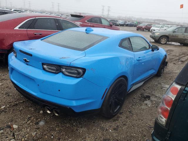 1G1FJ1R69N0128290 - 2022 CHEVROLET CAMARO ZL1 蓝色 照片 3