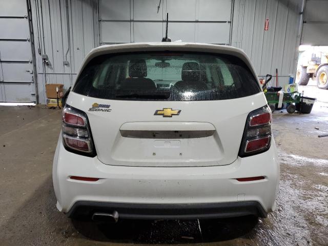 1G1JG6SG8H4176899 - 2017 CHEVROLET SONIC WHITE photo 6