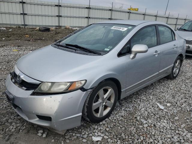2HGFA16649H316455 - 2009 HONDA CIVIC LX-S ვერცხლისფერი ფოტო 1