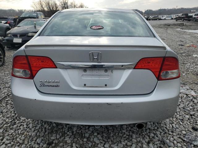 2HGFA16649H316455 - 2009 HONDA CIVIC LX-S ვერცხლისფერი ფოტო 6