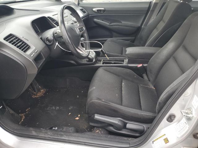 2HGFA16649H316455 - 2009 HONDA CIVIC LX-S ვერცხლისფერი ფოტო 7