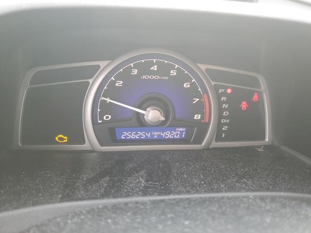 2HGFA16649H316455 - 2009 HONDA CIVIC LX-S ვერცხლისფერი ფოტო 9