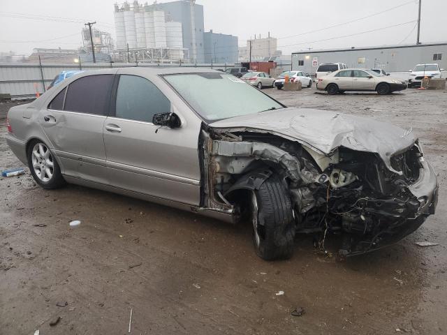 WDBNG83JX5A455457 - 2005 MERCEDES-BENZ S 430 4MATIC TAN photo 4