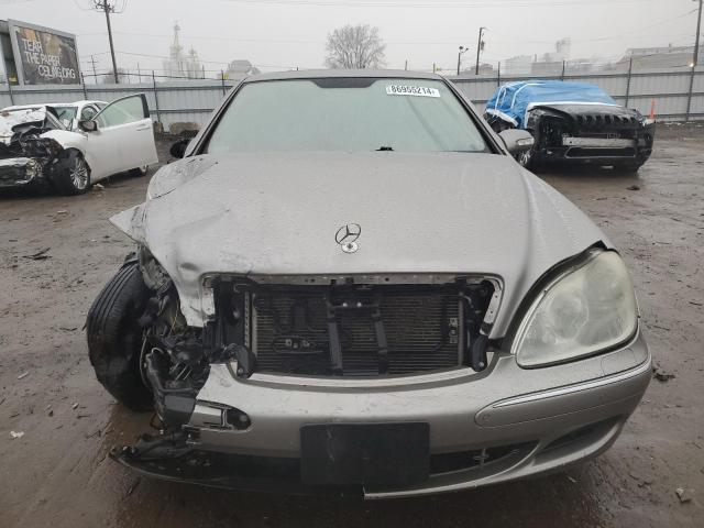 WDBNG83JX5A455457 - 2005 MERCEDES-BENZ S 430 4MATIC TAN photo 5
