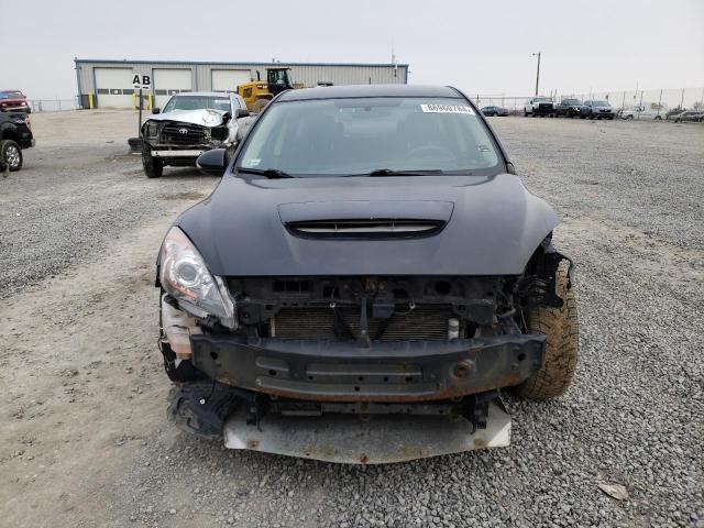 JM1BL1H41A1193543 - 2010 MAZDA SPEED 3 GRAY photo 5