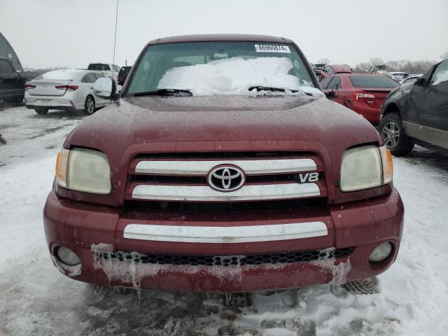 5TBRT34173S393010 - 2003 TOYOTA TUNDRA ACCESS CAB SR5 MAROON photo 5