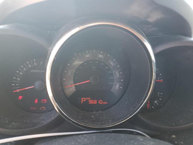 KNDJT2A27B7298192 - 2011 KIA SOUL + ORANGE photo 9