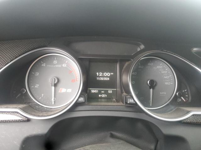 WAUVGAFH9DN001156 - 2013 AUDI S5 PRESTIGE BLACK photo 9