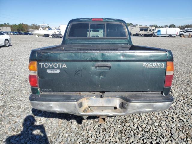 5TEGN92N01Z779270 - 2001 TOYOTA TACOMA DOUBLE CAB PRERUNNER GREEN photo 6