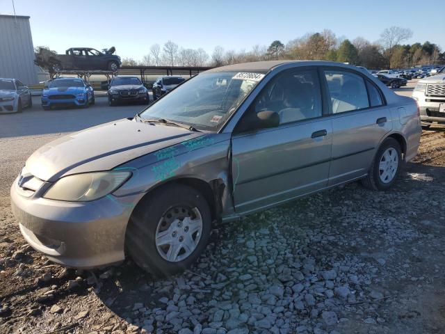 1HGES16305L007156 - 2005 HONDA CIVIC DX VP SILVER photo 1